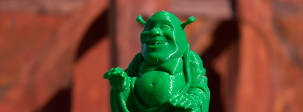 Que Shrek te escuche… ¡Mujer le rezó durante cuatro años a una estatua del ogro!