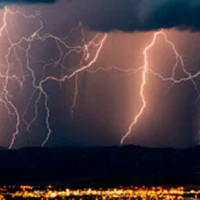 ¿Se vienen tormentas eléctricas en Santiago?