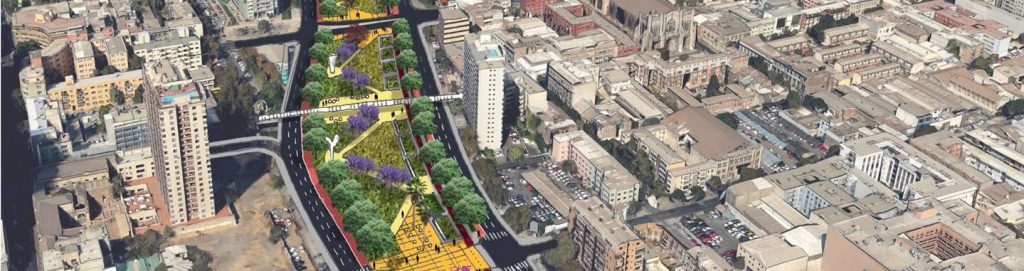 Santiago se Revoluciona: Nuevo Parque Urbano Sobre la Autopista Central