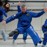 ¡Un gran paso para el compa! ... El primer candidato a astronauta discapacitado podría ir al espacio