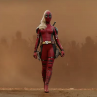 Aquí me enamoro: Revelaron imágenes de Lady Deadpool