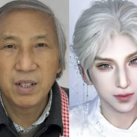 Listo para un dorama: Maquilladora transformó completamente a su abuelo