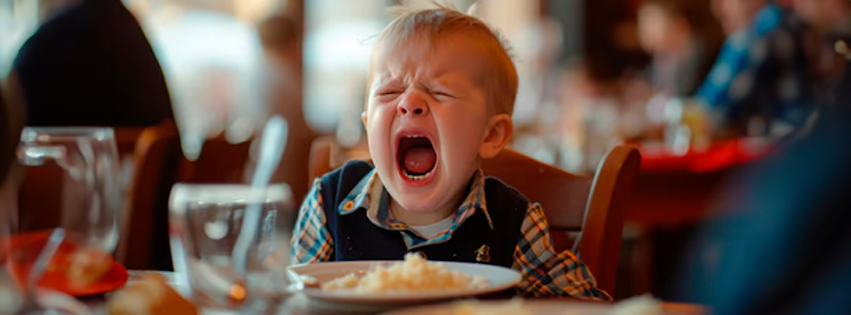 ¡’Ta bien po! En este restaurant te multan si tu hijo hace pataletas