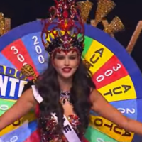 Emilia Dides Rinde Tributo a Sábado Gigante en el Miss Universo 2024: Una Ruleta y Trompetas que Hicieron Historia