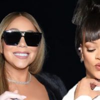 ¡Icónico! Rihanna le pide a Mariah Carey que firme su pecho en pleno show y desata la locura en redes sociales