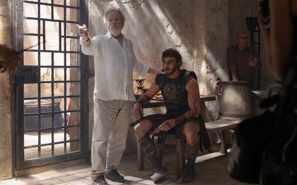 Se emocionó Ridley Scott: Director confirmó que se viene Gladiador 3