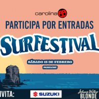 La más prendida te regalonea con invitaciones al Surfestival 2025 en Pichilemu
