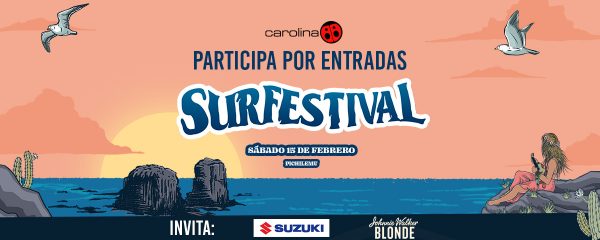 La más prendida te regalonea con invitaciones al Surfestival 2025 en Pichilemu