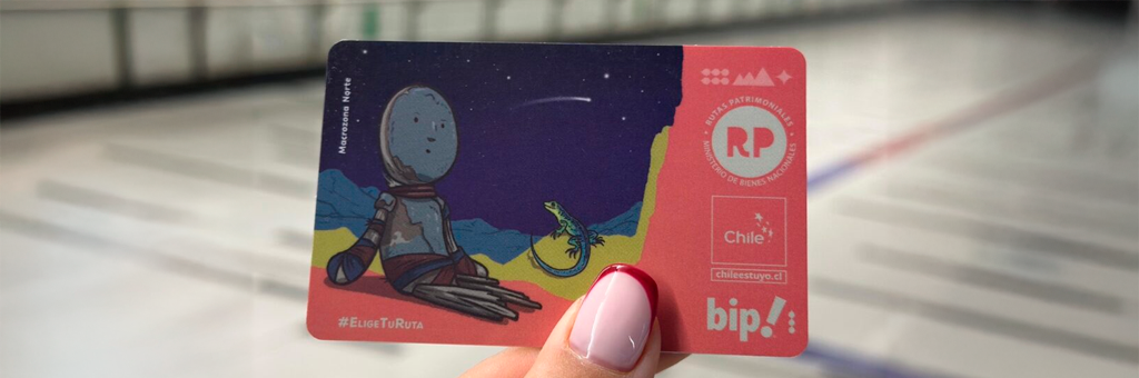 Nuevas tarjetas Bip! con diseño patrimonial ya están disponibles
