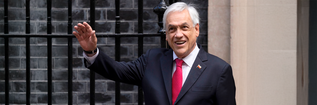 Avanza la estatua del expresidente Piñera