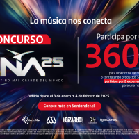 ¡Participa en el Concurso Santander y Gana Entradas dobles y Experiencias VIP para el Festival de Viña del Mar!