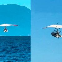 Viralizan vídeo de lancha voladora en Puerto Montt