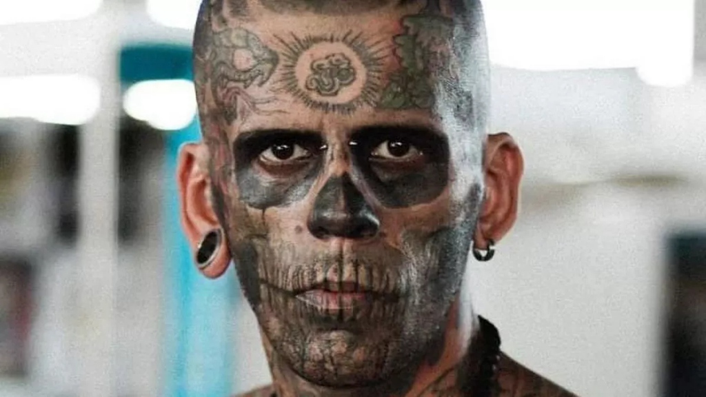 ¡Fue el más tatuado de Brasil! Hombre decidió quitarse todos los tatuajes con láser
