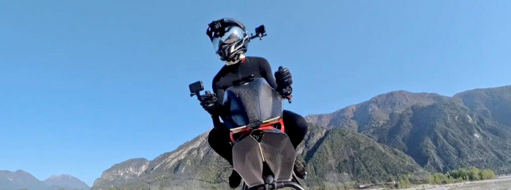 Lanzan nueva moto voladora inspirada en Star Wars que alcanza los 200 km/h