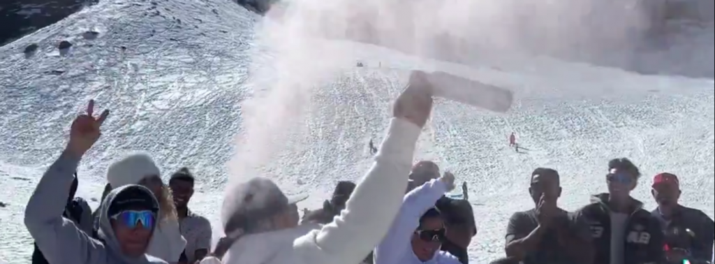 Polémico “gender reveal” en el Cajón del Maipo