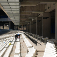 Ya lo destruyeron: anuncian reparaciones en el recientemente inaugurado Claro Arena