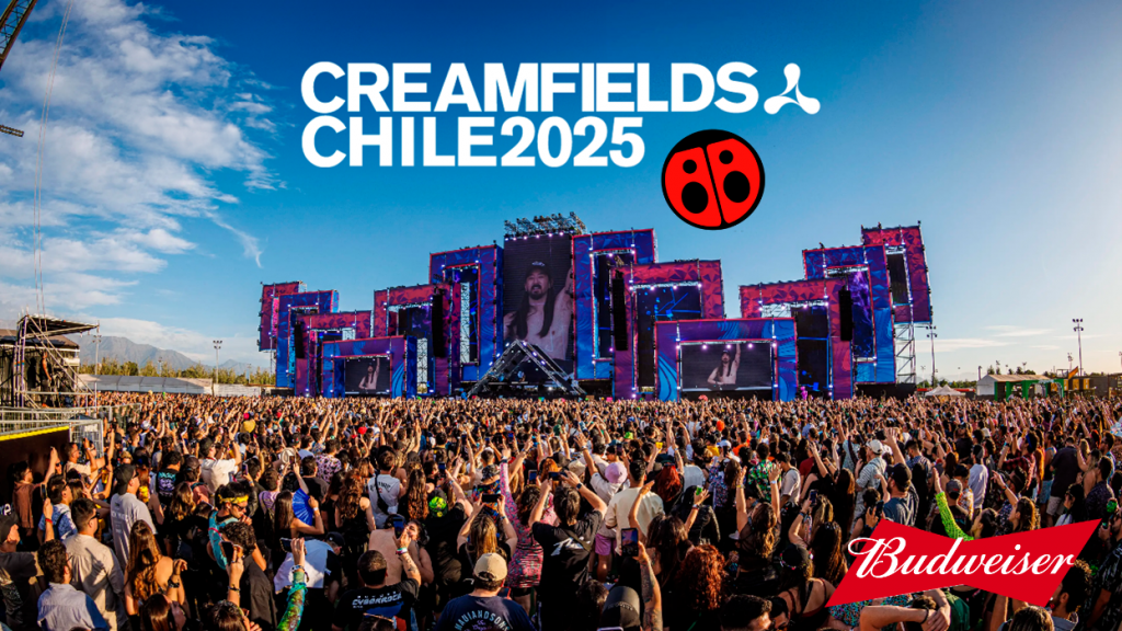 La más prendida te regalonea con invitaciones para CREAMFIELDS Chile 2025 🎶🔥