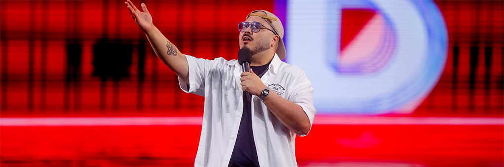 ¡Con canciones de 31 minutos y todo! Esteban Düch conquistó al monstruo del Festival