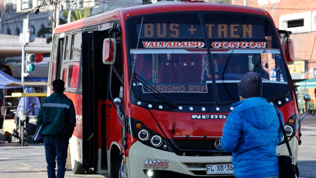 1 de cara 3 conductores de buses en Valparaíso dio positivo en el narcotest en 2025