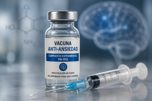 Se está desarrollando la primera vacuna contra la ansiedad