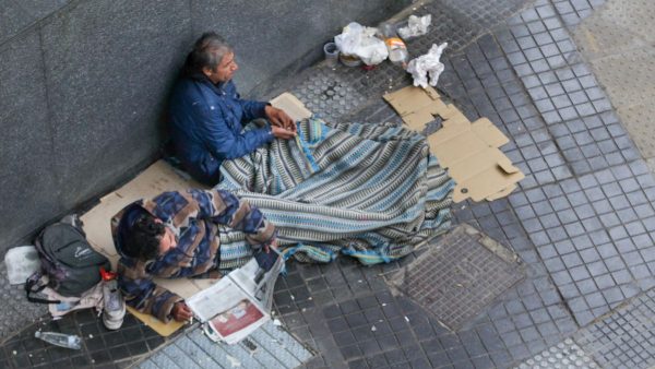 Aumentan los jóvenes y mujeres en situación de calle