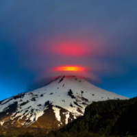 Impactantes imágenes del Volcán Villarica