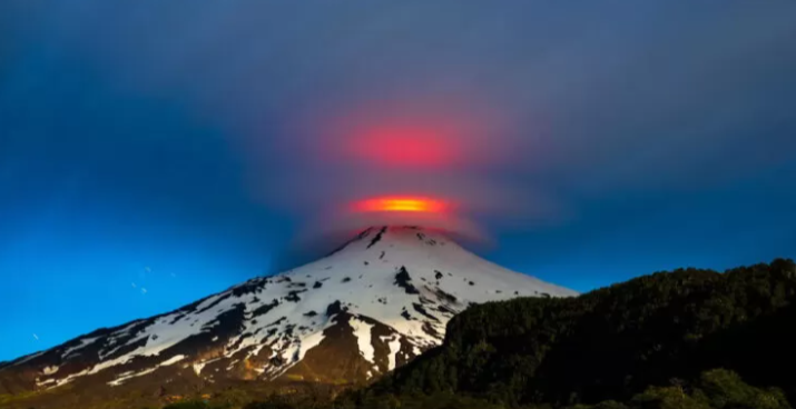 Impactantes imágenes del Volcán Villarica