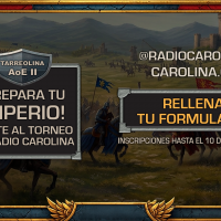 INSCRÍBETE EN EL TORNEO DE AGE OF EMPIRES II POR RADIO CAROLINA Y EXPO GAME 2026