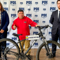 Recuperan bicicleta robada a “Carlitos Run” en Valdivia