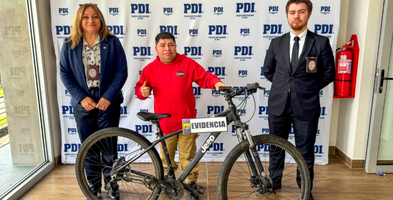 Recuperan bicicleta robada a “Carlitos Run” en Valdivia