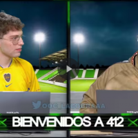 El Tino tiene nuevos hinchas: streamers argentinos