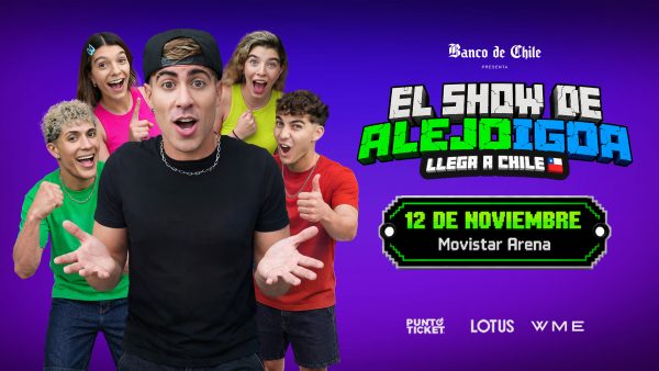 Alejo Igoa trae su mundo a Chile: ya tiene fecha en el Movistar Arena