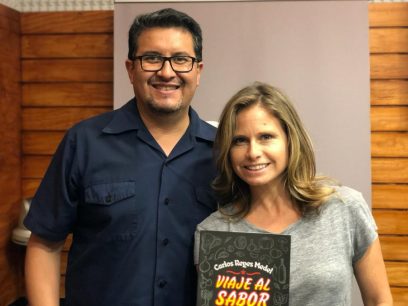 Carlos Reyes, autor de ?Viaje al sabor 2? y crítico gastronómico