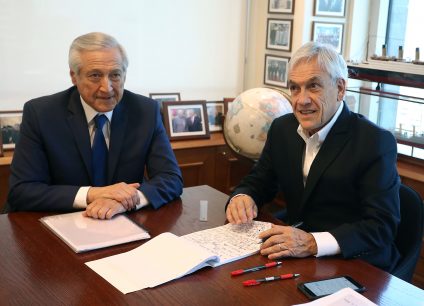 Heraldo Muñoz abre reuniones de Sebastián Piñera con presidentes de la oposición