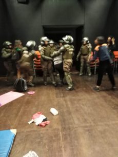 FEUC criticó a las autoridades de la UC por no utilizar instancias de diálogo previo al desalojo