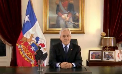 Sebastián Piñera anuncia plan de prevención de drogas en niños y adolescentes