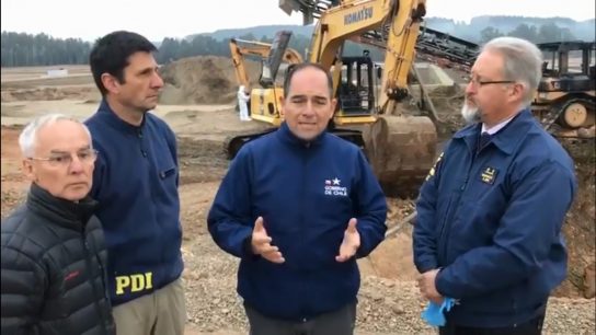 Ataque incendiario en Los Ríos destruye cinco máquinas agrícolas