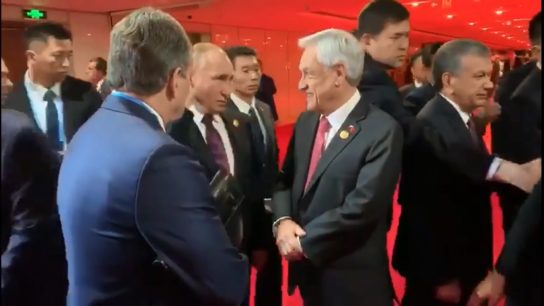 Sebastián Piñera sostiene diálogo con Vladimir Putin sobre Corea del Norte
