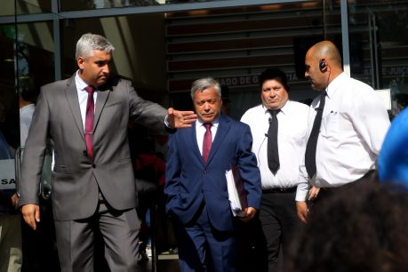Juez Emilio Elgueta tras formalización: "Estoy tranquilo y contento"