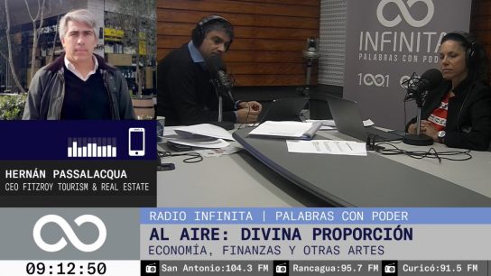 Hernán Passalacqua, CEO de Fitzroy Tourism & Real Estate.