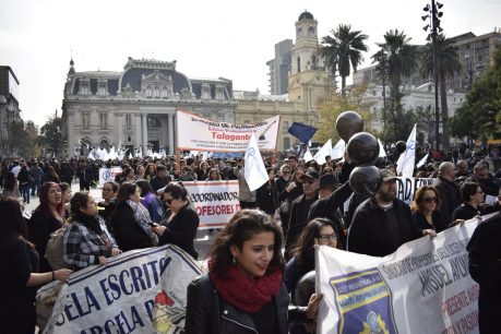 Docentes y secundarios se movilizarán este jueves en las calles de Santiago