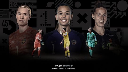 The Best: Tiane Endler es nominada por la FIFA como una de las 3 mejores arqueras del mundo