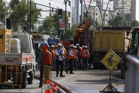 Aguas Andinas por la rotura de la matriz en Providencia: "No fue una reacción tardía"