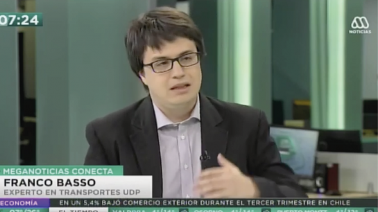 Franco Basso sobre una posible alza del Transantiago: "Lo que tiene que hacer el Gobierno es sacar dinero de otras partes"