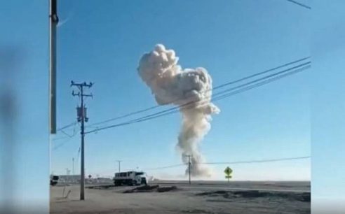 Calama: Registros capturan fuerte explosión que sacudió a toda la ciudad