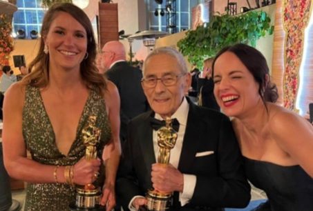 Don Sergio lo logró: 'El Agente Topo' sostuvo el Oscar en sus manos