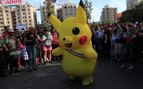 La 'Tía Pikachu' desde la Convención: "No vamos a empezar nada mientras repriman a nuestra gente"