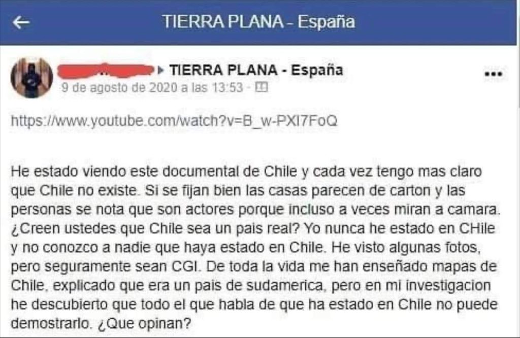 Chile no existe: El insólito viral que niega la existencia de nuestro país - Vimarsana News