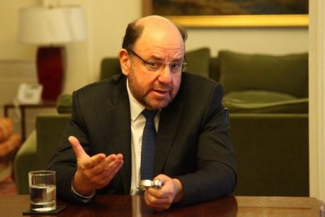 Ministro Alfredo Moreno sobre crisis hídrica "Debemos tomar conciencia de que es un problema de largo plazo"