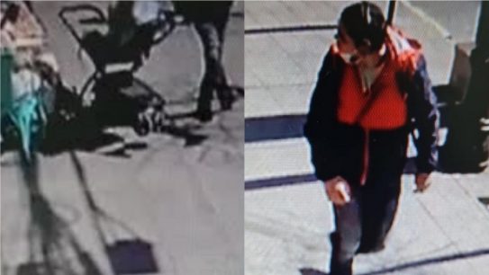 Providencia: Captan a hombre pateando un coche que transportaba a un bebé de 7 meses